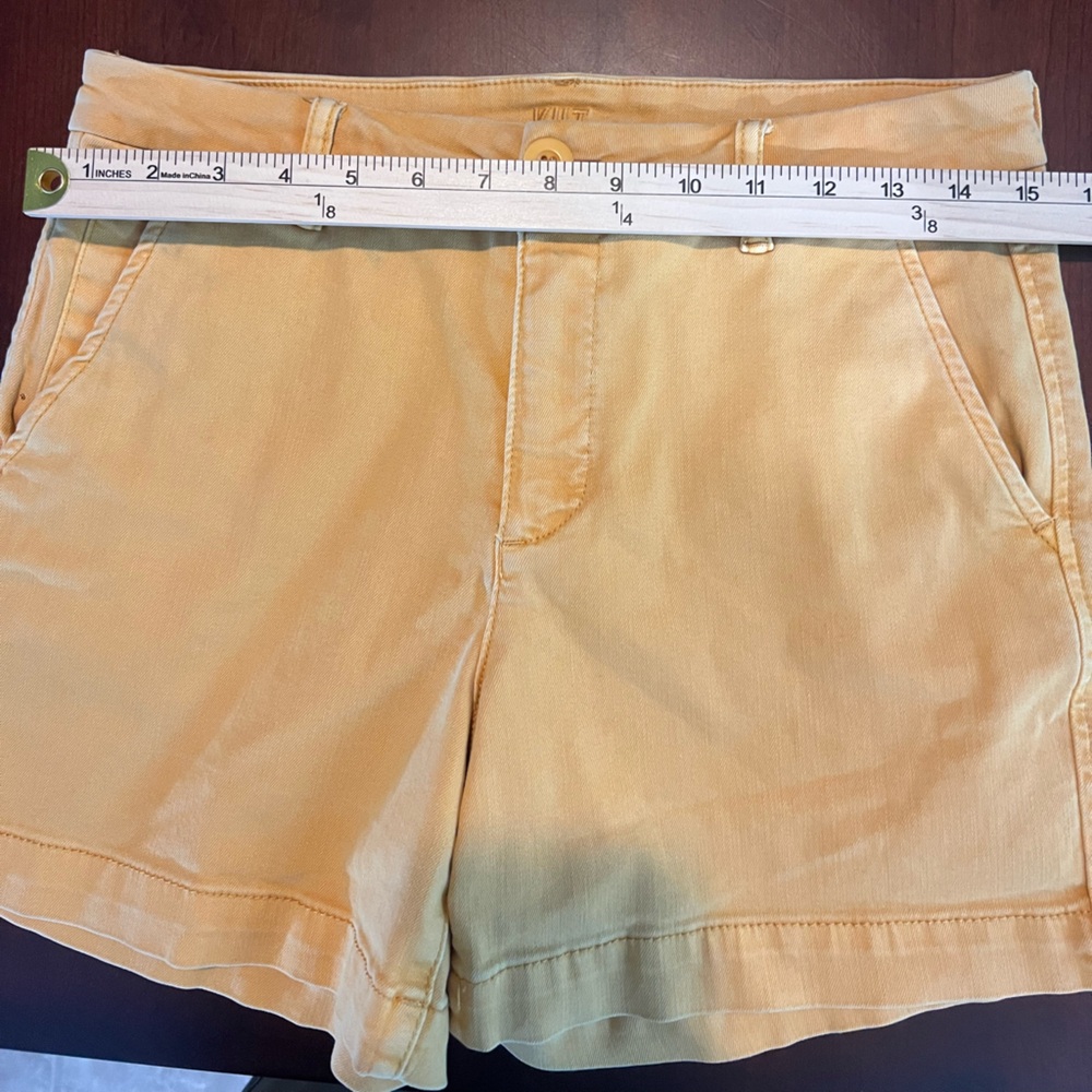 Kut from the Kloth Light Mustard Casual Shorts